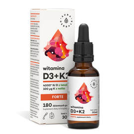 Witamina D3+K2 (forte) AURA HERBALS