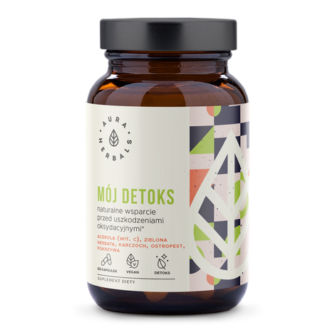 Mój detoks, suplement diety Aura Herbals,60 kapsułek