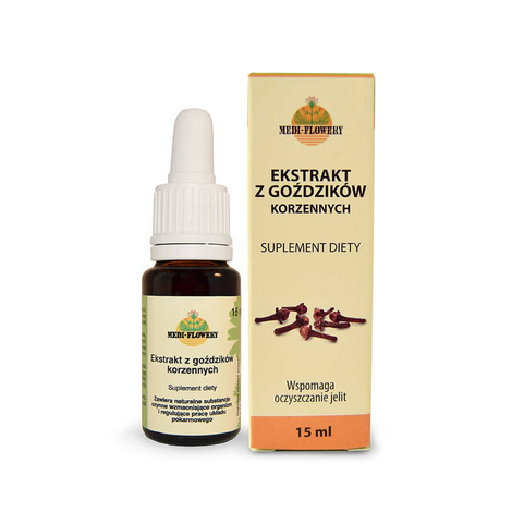 Ekstrakt z goździków, suplement diety 15 ml, Medi-Flowery