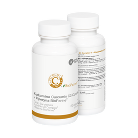 Kurkumina Curcumin C3 Complex ® + Piperyna Bioperine ®