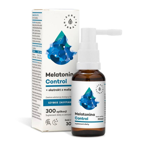 Melatonina Control + Melisa, aerozol 30 ml