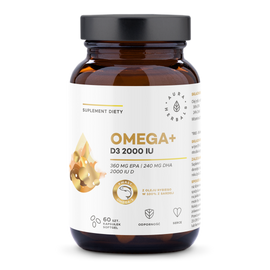 OMEGA+ D 2000 IU, Aura Herbals
