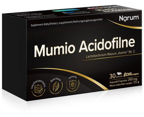 Mumio Acidofilne | 30 kapsułek ZDROWA FLORA JELIT