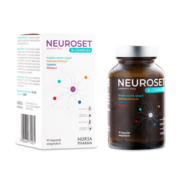 Neuroset B-Complex -45 wegańskich kapsułek,suplement diety