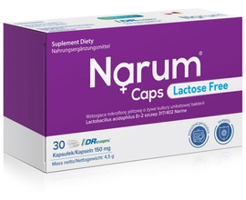 Narum Caps Lactose Free 150 mg | 30 kapsułek