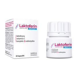 Laktoferin Nucleo 30 kaps, Suplement Diety, Norsa Pharma