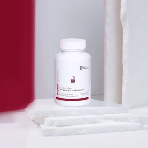 Suplement diety Betaina HCL + Witamina C 100 kapsułek Invex Remedies