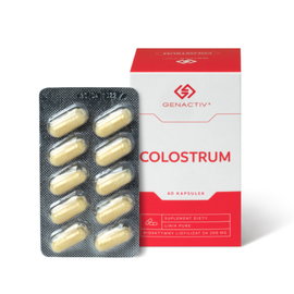 COLOSTRUM GENACTIV 60 kapsułek, suplement diety