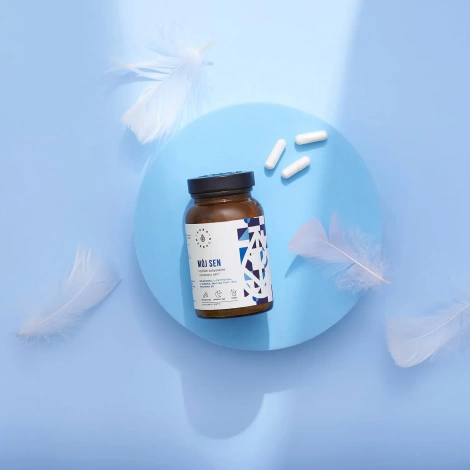 Aura Herbals Mój Sen, Szybkie Zasypianie i Spokojny sen,suplement diety 60 kapsułek