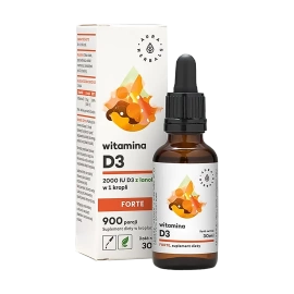 Witamina D3 2000 IU D z lanoliny Aura Herbals