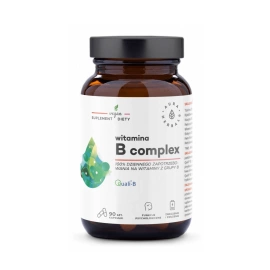 Witamina B Complex Witaminy z grupy B (90 kaps) VEGE Aura Herbals